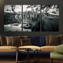 Highland Cow Wall Art Canvas Print Scottish Cattle Canvas by MyGreatCanvas | Canvas Wall Art Prints | Photo Prints & Wall Decor