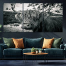 Highland Cow Wall Art Canvas Print Scottish Cattle Canvas by MyGreatCanvas | Canvas Wall Art Prints | Photo Prints & Wall Decor