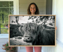 Highland Cow Wall Art Canvas Print Scottish Cattle Canvas by MyGreatCanvas | Canvas Wall Art Prints | Photo Prints & Wall Decor