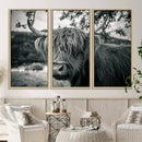 Highland Cow Wall Art Canvas Print Scottish Cattle Canvas by MyGreatCanvas | Canvas Wall Art Prints | Photo Prints & Wall Decor