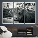 Highland Cow Wall Art Canvas Print Scottish Cattle Canvas by MyGreatCanvas | Canvas Wall Art Prints | Photo Prints & Wall Decor