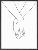 Holding hands