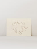 Holiday Wreath Drawing