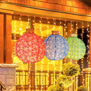 Pre-Lit Pop Up Christmas Ball Set with 300 LED Lights by LJGDeals