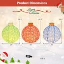 Pre-Lit Pop Up Christmas Ball Set with 300 LED Lights by LJGDeals