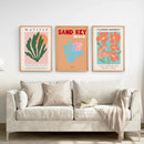 Trendy Colorful Prints Set of 3 Henri Matisse Art by Wall Art Set