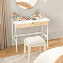 Wooden Computer Desk with Drawer for Home Office by LJGDeals