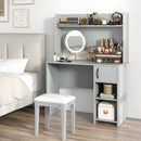 Home Office Desk with Raised Display Shelf and 2 Open Shelves by LJGDeals