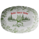 "Home Sweet Home" Baba Yaga's Hut 10x14 Serving Platter