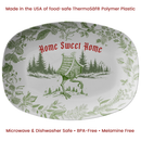"Home Sweet Home" Baba Yaga's Hut 10x14 Serving Platter
