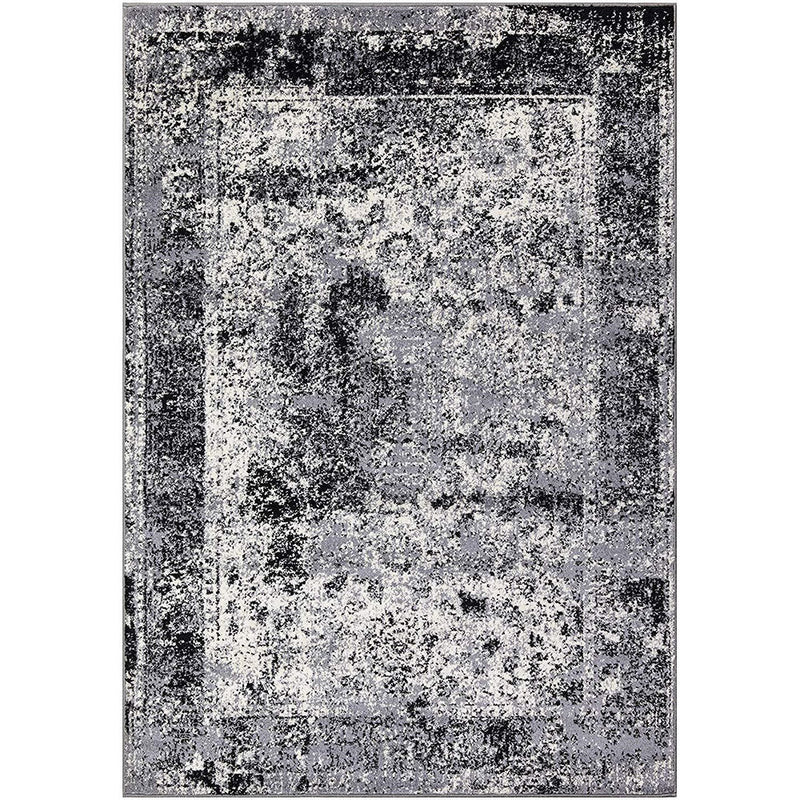 Homeward Collection Non-Skid Area Rug | 5X7 Ft. | Gray