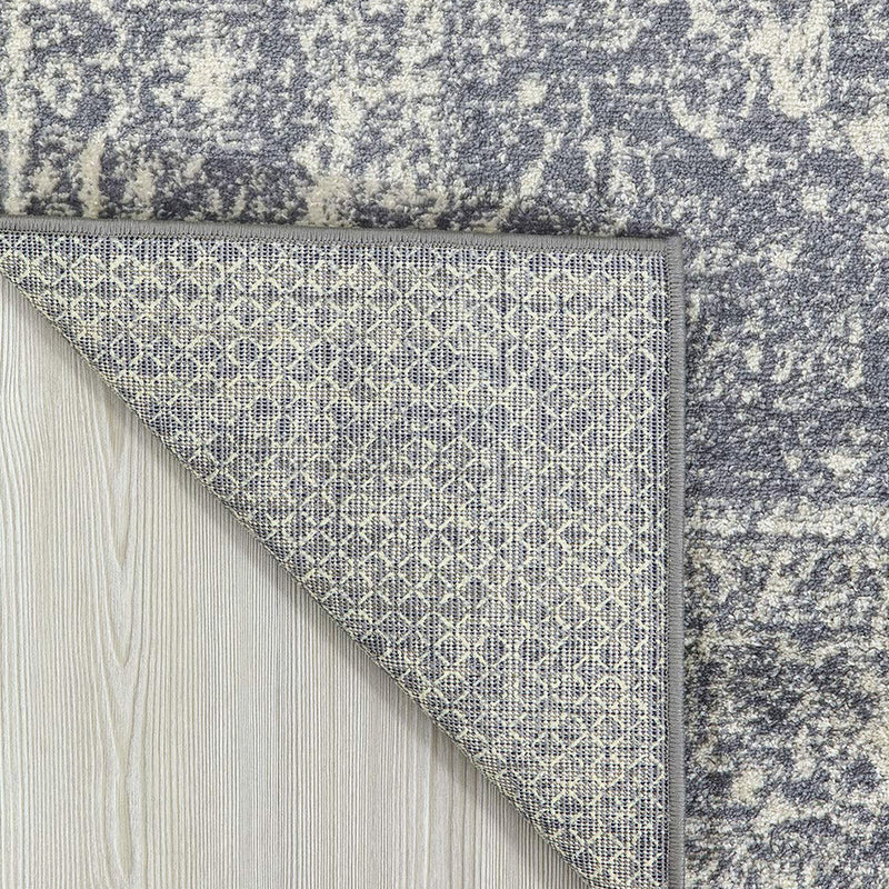 Homeward Collection Non-Skid Area Rug | 5X7 Ft. | Light -Gray
