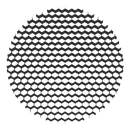 HC1 MR16 Honeycomb Louvred Anti- Glare Filter 50mm for Spot Lights
