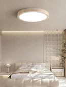 Horizon Travertine Disc Ceiling Light
