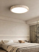 Horizon Travertine Disc Ceiling Light