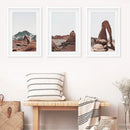 Arches National Park Wall Art Set. Horse in the Desert by Wall Art Set