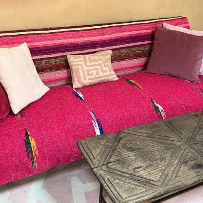 Hot Pink Baja Thunderbird Blanket, photo 6 of 7