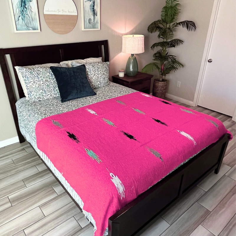 Hot Pink Baja Thunderbird Blanket