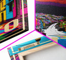 Quito Wall Art, Ecuador Poster, South America Art Print, Travel Wall Print, Travel Poster, Travel Wall Art, Canvas Wall Print