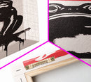 Japanese Frog Print, Japanese Prints, Vintage Style Art, Framed Canvas or Poster, Matsumoto Hoji INSPIRED Art, Wabi Sabi Animal Print