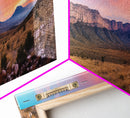 Panoramic of Guadalupe Mountains National Park, Extra Large Wall Art, Panoramic Wall Art, Panoramic Landscape Print, Landscape Photography