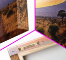 Panoramic Print of Mount Kilimanjaro Tanzania Extra Large Wall Art, Panoramic Wall Art, Panoramic Landscape Print, Landscape Photography
