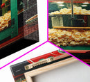 Popcorn Machine, Game Room Wall Art, Movie Wall Art, Canvas Print, Wall Hanging, Portrait Art, New Homeowner Gift, Dining Room Prints