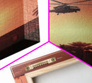 Helicopter, Chopper, Aviation Art, Helicopter Gifts, Canvas Print, Wall Hanging, Portrait Art, House Wall Art, Family Room Art, RV Decor