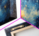 Framed Canvas Print Of The Universe, Space Exploration, Galaxy Print, Astronomical Gift, Room Decor, FREE SHIPPING