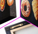 Pastries Painting Print, Bakery Wall Art, Art for Bakery, Food Painting, Kitchen Decor, Food Art, Food Paintings, Food Illustration
