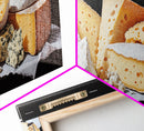 Cheese Lover Wall Art - Framed Canvas Print - Kitsch Kitchen Home Decor - Kitchen painting - Cheese Art - Cheese Painting