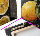 A Lemon and A Half - Framed Canvas Print - Kitsch Kitchen Decor - Kitchen Wall Art