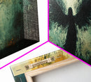 Abstract Angel Canvas Print Featuring Moody Art and Dark Angels Wall Art Stunning Vertical Art for Rustic or Minimalist Decor