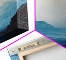 Misty Seascape, Nautical Wall Art, Moody Art, Coastal Decor, Landscape Painting, Canvas Print, Above Bed Wall Art, Gift Idea