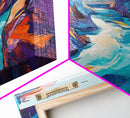 Grand Canyon, Southwest Wall Art, Extra Wide Art, Panoramic Painting, Landscape Painting, Above Bed Wall Art, Canvas Print
