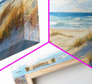 Beach Dunes, Coastal Painting, Nautical Wall Art, Canvas Print, Seascape Painting, Coastal Decor, Above Bed Wall Art, Farmhouse Art