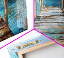 Dock Over Water, Coastal Landscape, Nautical Wall Art, Canvas Print, Lake Tahoe Art, Rustic Wall Art, Coastal Decor, Panoramic Art