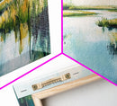 Marsh Landscape, Coastal Landscape Art, Nature Painting, Seascape Art, Bedroom Art, Guest Room Art, Canvas Print, Farmhouse Art