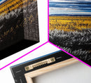 Open Prairie, Sunset Field, Vast Landscape Art, Western Home Decor, Framed Canvas Print, Large Wall Art, Rustic Farmhouse Art, Horizon View
