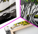 Tree Roots, Forest, Natural, Canvas Print, Modern Nature Art, Woodland Decor, Earthy Home Aesthetic, Botanical Painting, Rustic Wall Art