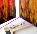 Vibrant Abstract, Colorful Texture, Bold Art, Framed Canvas Print, Boho Wall Art, Modern Home Decor, Statement Painting, Office Art