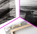 Shotgun Beach, Western Art, Coastal Edge, Canvas Print, Masculine Wall Decor, Cabin Style, Rustic Photography, Dramatic Sky