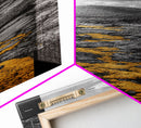 Lava Flow, Volcanic Path, Earth Texture, Yellow Stone, Canvas Print, geology wall art, bold nature photography, modern natural decor