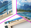 Belle-Ile Island, France Panoramic Print, Vacation Gift, France Wall Art, Vacation Wall Art, Vacatation Memories, Beach Decor, Beach Or Lakehouse Art