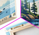 Bonaventure Island, Canada Panoramic Print, Vacation Gift, Canada Wall Art, Vacation Wall Art, Vacatation Memories, Beach Decor, Beach Or Lakehouse Art