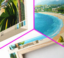 Boston Beach, Jamaica Panoramic Print, Vacation Gift, Jamaica Wall Art, Vacation Wall Art, Vacatation Memories, Beach Decor, Beach Or Lakehouse Art