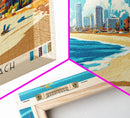 Coronado Beach, San Diego Panoramic Print, Vacation Gift, San Diego Wall Art, Vacation Wall Art, Vacatation Memories, Beach Decor, Beach Or Lakehouse Art