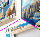 Folegandros, Greece Panoramic Print, Vacation Gift, Greece Wall Art, Vacation Wall Art, Vacatation Memories, Beach Decor, Beach Or Lakehouse Art
