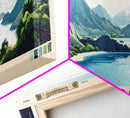 Komodo, Indonesia Panoramic Print, Vacation Gift, Indonesia Wall Art, Vacation Wall Art, Vacatation Memories, Beach Decor, Beach Or Lakehouse Art