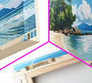 Rawa Island, Malaysia Panoramic Print, Vacation Gift, Malaysia Wall Art, Vacation Wall Art, Vacatation Memories, Beach Decor, Beach Or Lakehouse Art